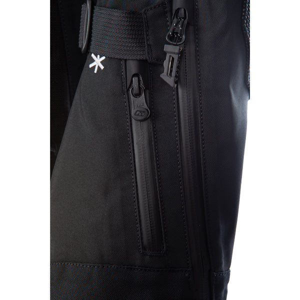 Crisp studio image on a white background of Klim Badlands Pro Jacket; showing outer material, seams, and closures; SKU 4052-004-110-000