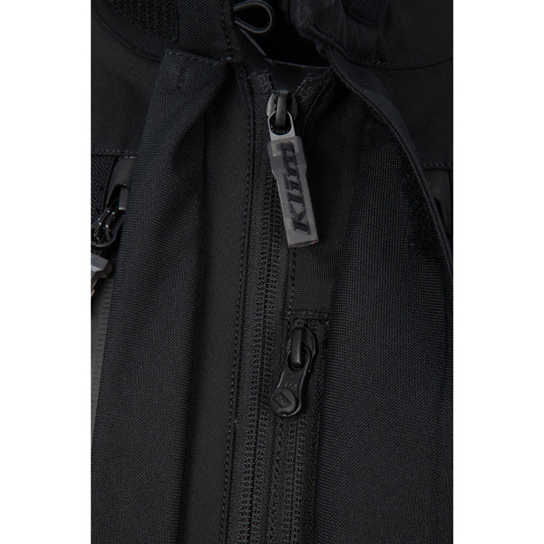 Studio photo on a white background of Klim Badlands Pro Jacket; showing outer material, seams, and closures; SKU 4052-004-110-000