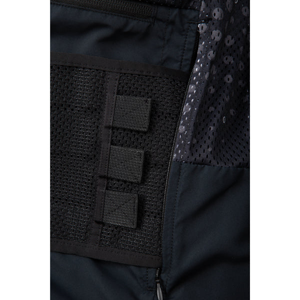 Studio photo on a white background of Klim Badlands Pro Jacket; showing outer material, seams, and closures; SKU 4052-004-110-000