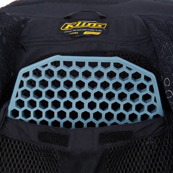 Crisp studio image on a white background of Klim Badlands Pro Jacket; showing outer material, seams, and closures; SKU 4052-004-110-000