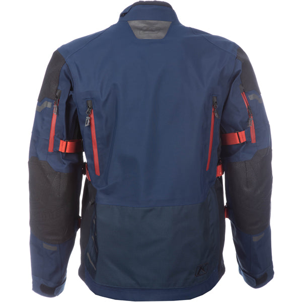 Crisp studio image on a white background of Klim Badlands Pro Jacket; showing outer material, seams, and closures; SKU 4052-004-110-000