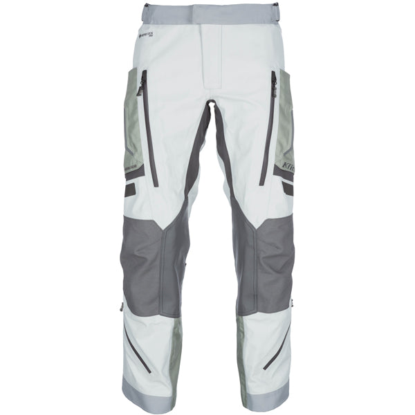 Clean studio shot of Klim Badlands Pro Pants; showing panel layout, seams, and overall cut; SKU 4053-004-028-000
