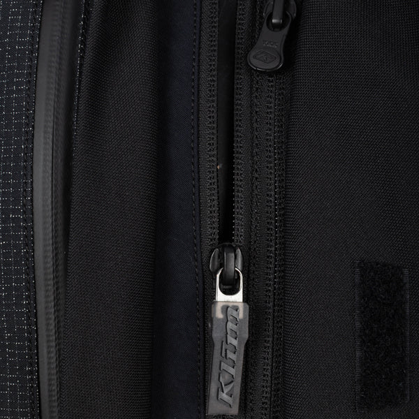 Professional studio photo of Klim Badlands Pro A3 Jacket; showing outer material, seams, and closures; SKU 4101-002-120-000; Sizes: S-3XL