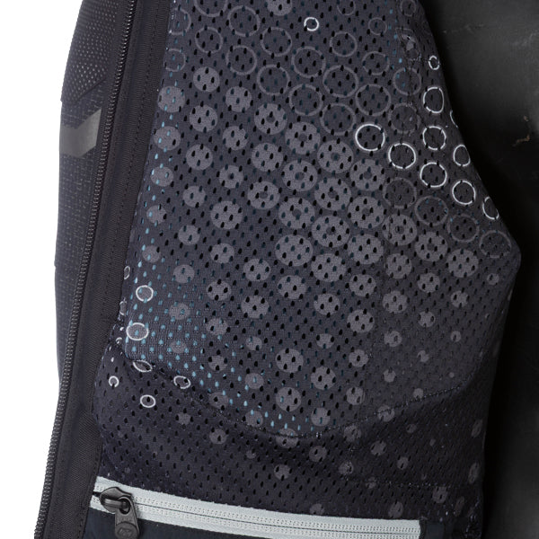 High-resolution studio image of Klim Badlands Pro A3 Jacket; showing outer material, seams, and closures; SKU 4101-002-120-000; Sizes: S-3XL