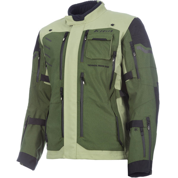 Crisp studio image on a white background of Klim Badlands Pro A3 Jacket; showing outer material, seams, and closures; SKU 4101-002-120-000; Sizes: S-3XL