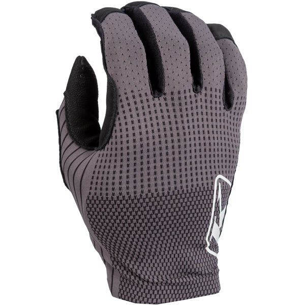 High-resolution studio image of Klim XC Pro Gloves; showing stitching detail and grip areas; SKU 5022-001-120-359; Sizes: S-3XL