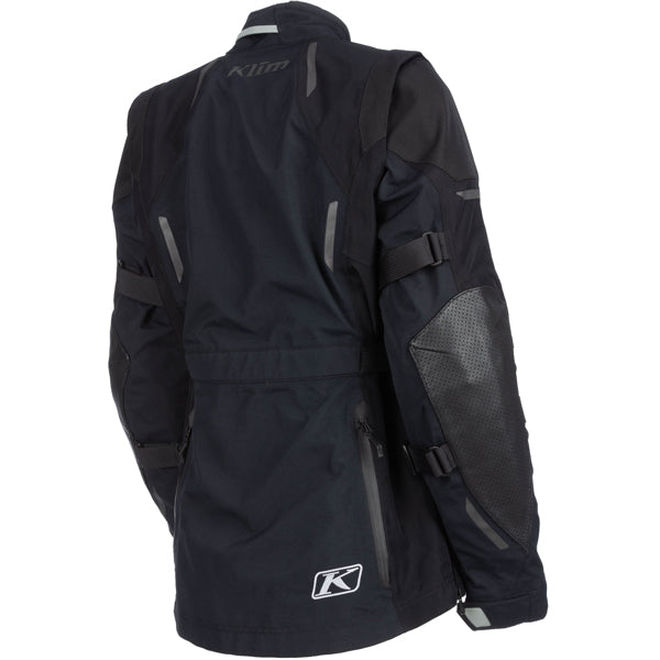 Professional studio photo of Klim Altitude Jacket (Womens); showing outer material, seams, and closures; SKU 5093-004-110-000; Sizes: XS-2XL