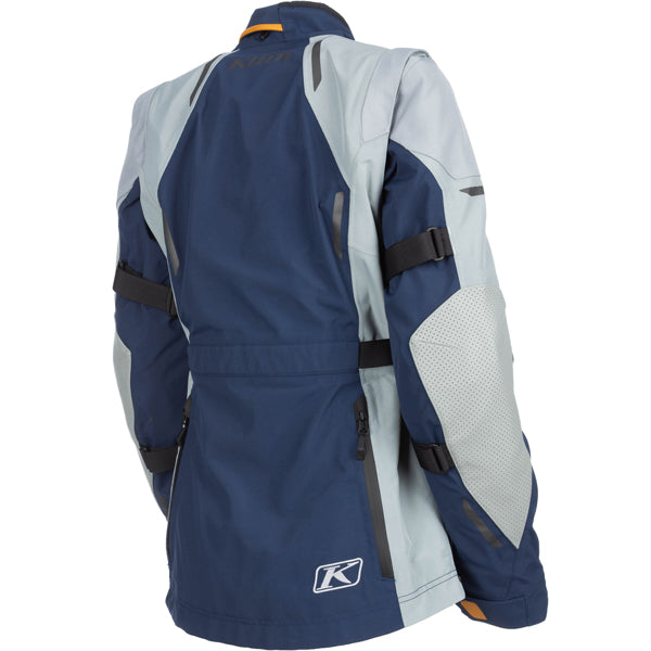 Studio photo on a white background of Klim Altitude Jacket (Womens); showing outer material, seams, and closures; SKU 5093-004-110-000; Sizes: XS-2XL