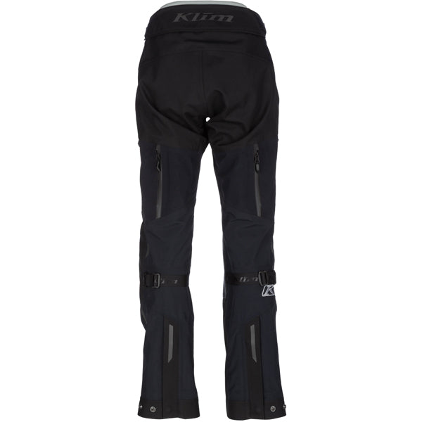 Studio photo on a white background of Klim Altitude Pants (Womens); showing panel layout, seams, and overall cut; SKU 5094-004-002-000