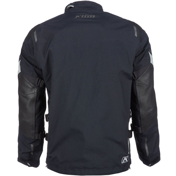 Clean studio shot of Klim Latitude Jacket; showing outer material, seams, and closures; SKU 5146-005-120-000; Sizes: S-4XL
