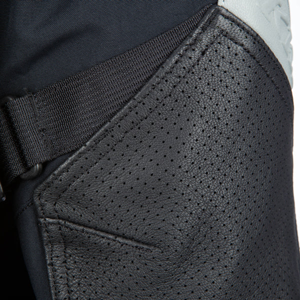 Studio photo on a white background of Klim Latitude Jacket; showing outer material, seams, and closures; SKU 5146-005-120-000; Sizes: S-4XL