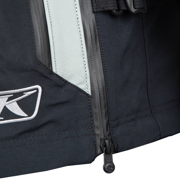 Professional studio photo of Klim Latitude Jacket; showing outer material, seams, and closures; SKU 5146-005-120-000; Sizes: S-4XL