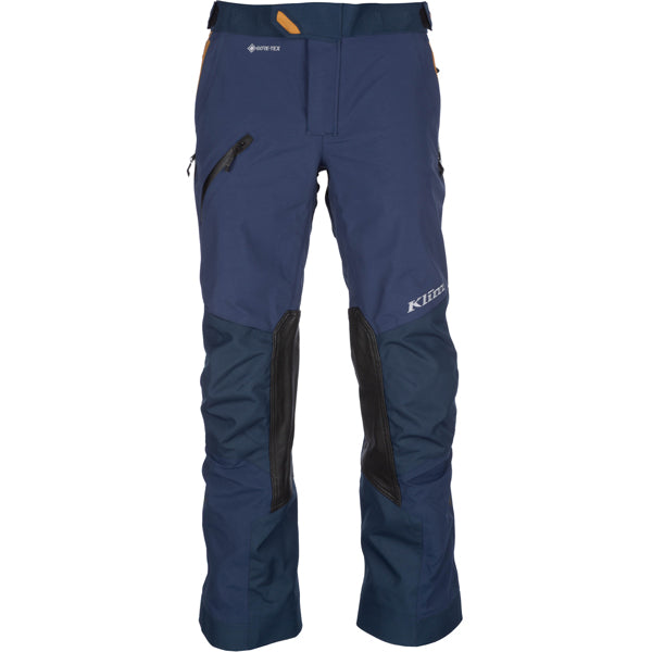 Professional studio photo of Klim Latitude Pants; showing panel layout, seams, and overall cut; SKU 5147-005-030-000