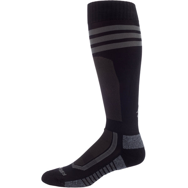 High-resolution studio image of Klim Aggressor Vented Socks; showing overall shape and visible design details; SKU 6004-003-120-001; Sizes: S-XL
