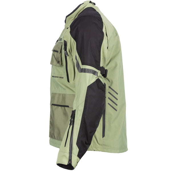 Crisp studio image on a white background of Klim Carlsbad Jacket; showing outer material, seams, and closures; SKU 6029-003-120-001; Sizes: S-3XL