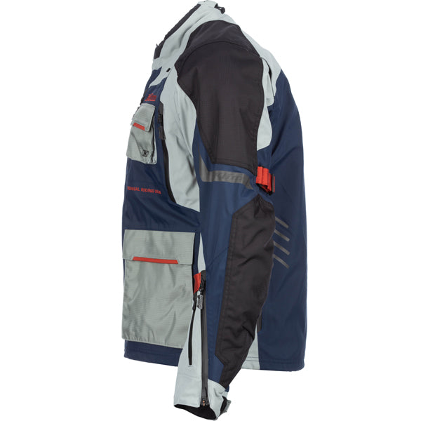 Professional studio photo of Klim Carlsbad Jacket; showing outer material, seams, and closures; SKU 6029-003-120-001; Sizes: S-3XL