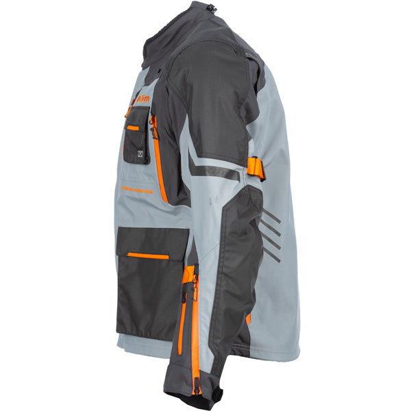 Clean studio shot of Klim Carlsbad Jacket; showing outer material, seams, and closures; SKU 6029-003-120-001; Sizes: S-3XL