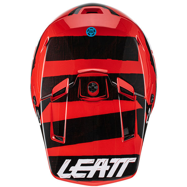Detailed product image of Leatt, Moto 3.5 V22 Helmet in Ghost, Colors: Black, Ghost, Red, Royal, White, Sizes: 2-2, SKU: 1022010201