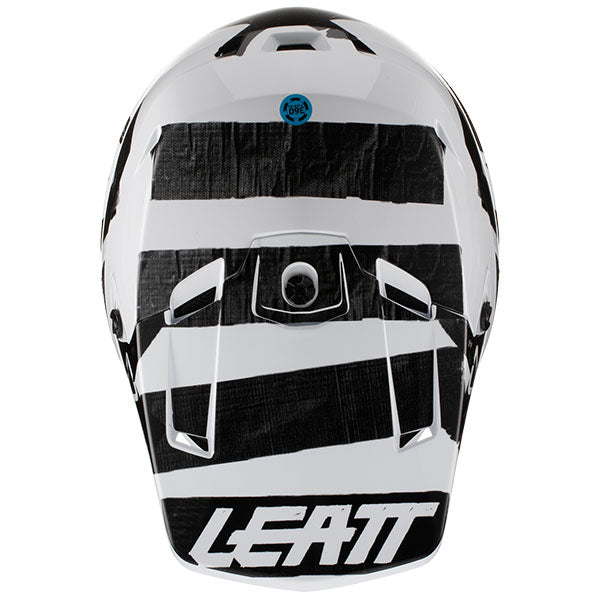 Studio product image of Leatt, Moto 3.5 V22 Helmet in Ghost, Colors: Black, Ghost, Red, Royal, White, Sizes: 2-2, SKU: 1022010201