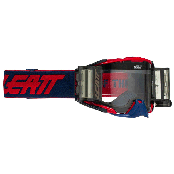 Image showing Leatt, Velocity 6.5 Roll-Off Goggle, Colors: Cactus, Graphene Yellow, Red/Blue