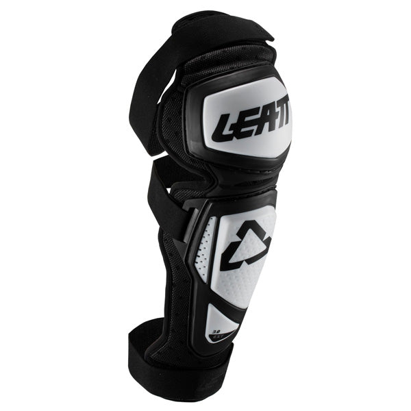 Product image of Leatt, EXT Knee & Shin Guard in Flint, Colors: Black, Flint, Fuel/Black, White/Black, Sizes: L/XL, S/M, SKU: 5022141261