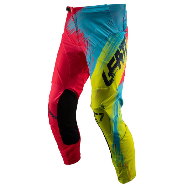 Studio product image of Leatt, GPX 2.5 Junior Pant (Youth) in Red/Lime, Colors: Black, Ink/Red, Red/Lime, Sizes: 18-26, SKU: 5019023264