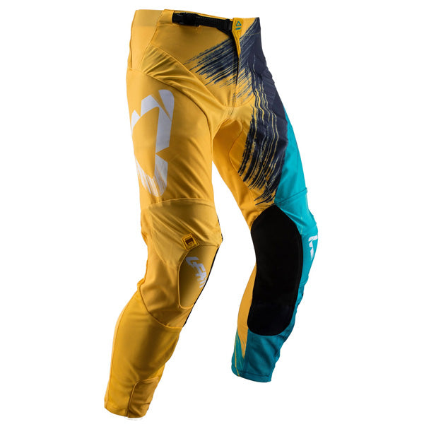 Studio product image of Leatt, GPX 4.5 Pant in 28, Colors: 28, 30, Sizes: Black, Gold/Teal, Red/Lime, Tech Blue, SKU: 5019021181