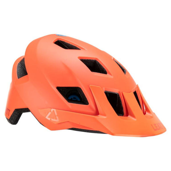Image showing Leatt, V23 AllMtn 1.0 Helmet (MTB) Mountain Bike in Lava, Colors: Lava, Peach, Pine, Pistachio, Stealth, Titanium, Sizes: LG, MD, SM, SKU: 1023015850