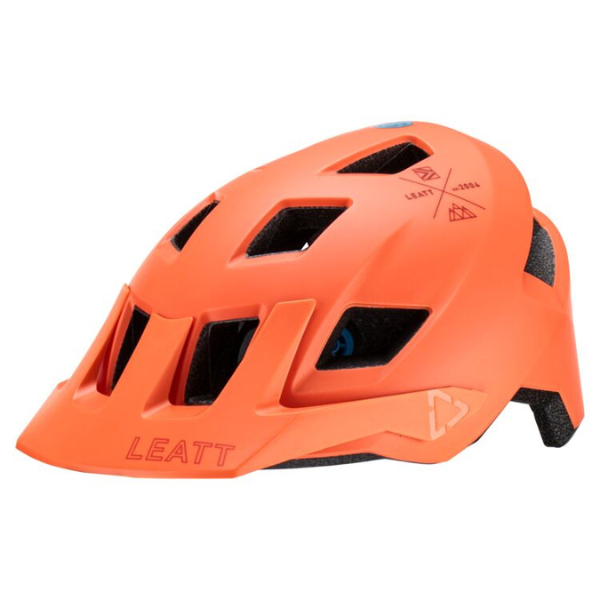 Image showing Leatt, V23 AllMtn 1.0 Helmet (MTB) Mountain Bike in Lava, Colors: Lava, Peach, Pine, Pistachio, Stealth, Titanium, Sizes: LG, MD, SM, SKU: 1023015850