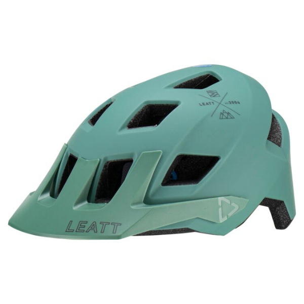 Detailed product image of Leatt, V23 AllMtn 1.0 Helmet (MTB) Mountain Bike in Pine, Colors: Lava, Peach, Pine, Pistachio, Stealth, Titanium, Sizes: LG, MD, SM, SKU: 1023015850
