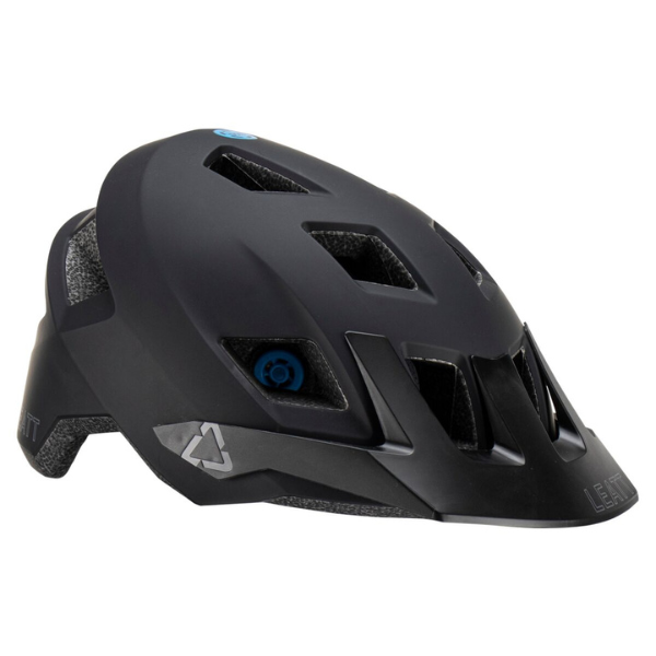 Product photo showing Leatt, V23 AllMtn 1.0 Helmet (MTB) Mountain Bike in Titanium, Colors: Lava, Peach, Pine, Pistachio, Stealth, Titanium, Sizes: LG, MD, SM, SKU: 1023015850