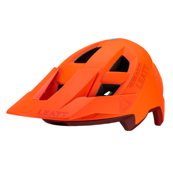 Detailed product image of Leatt, V23 AllMtn 2.0 Helmet (MTB) Mountain Bike, Colors: Flame, Lava, Peach, Pine, Pistachio, Stealth, Sizes: LG, MD, SM