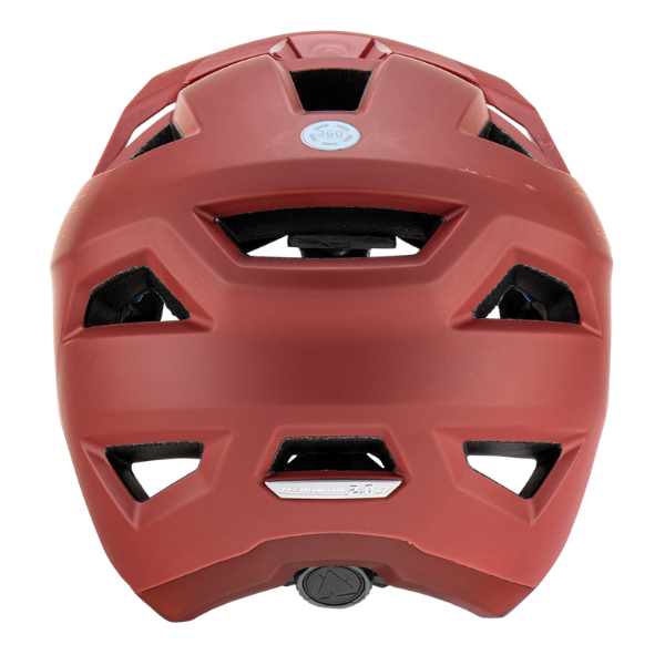 Product photo showing Leatt, V23 AllMtn 2.0 Helmet (MTB) Mountain Bike in Flame, Colors: Flame, Lava, Peach, Pine, Pistachio, Stealth, Sizes: LG, MD, SM