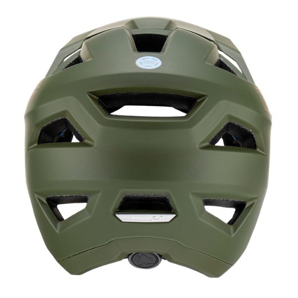 Image showing Leatt, V23 AllMtn 2.0 Helmet (MTB) Mountain Bike in Pine, Colors: Flame, Lava, Peach, Pine, Pistachio, Stealth, Sizes: LG, MD, SM