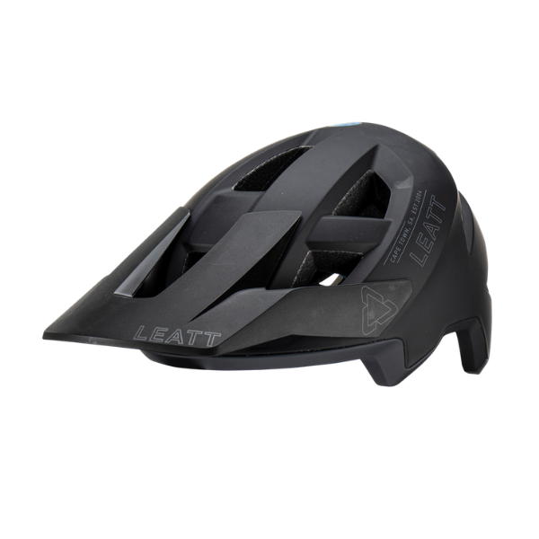 Product photo showing Leatt, V23 AllMtn 2.0 Helmet (MTB) Mountain Bike in Stealth, Colors: Flame, Lava, Peach, Pine, Pistachio, Stealth, Sizes: LG, MD, SM
