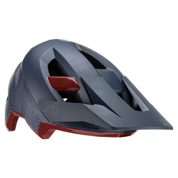 Detailed product image of Leatt, V23 AllMtn 3.0 Helmet (MTB) Mountain Bike in Shadow, Colors: Lava, Pine, Shadow, Stealth, Sizes: LG, MD, SM, SKU: 1023015252