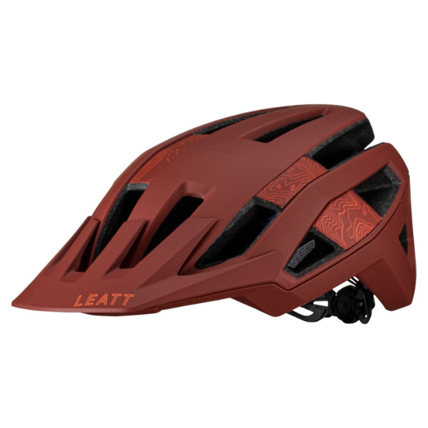 Image showing Leatt, V23 Trail 3.0 Helmet (MTB) Mountain Bike in Lava, Colors: Lava, Pistachio, Shadow, Stealth, Sizes: LG, MD, SM, SKU: 1023016150