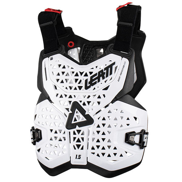 Product photo showing Leatt, 1.5 Chest Protector, Colors: Black, White, SKU: 5023050800