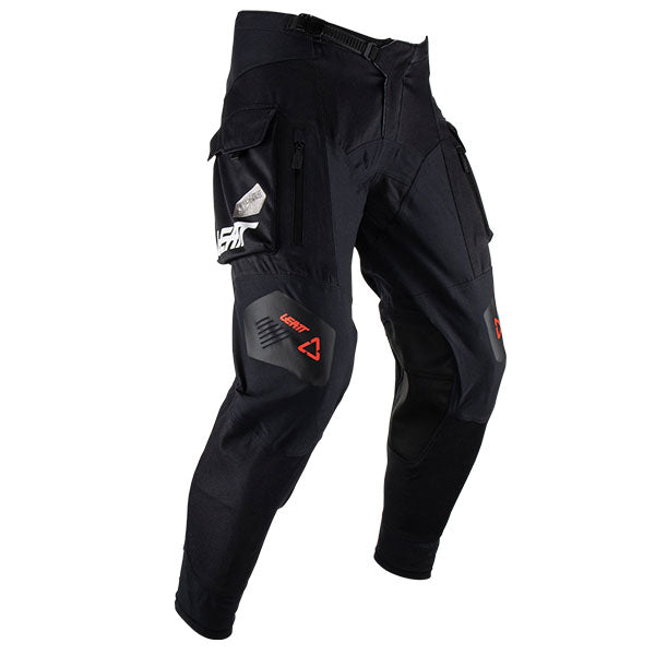 Product photo showing Leatt, Moto 4.5 HydraDri Pant in Black, Colors: Black, Cactus, Sizes: 28-44, SKU: 5023031503