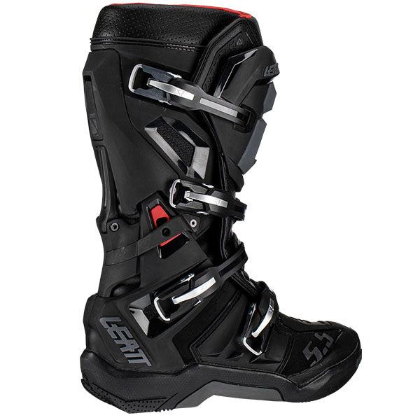 Product image of Leatt, 5.5 Flexlock Boots in White, Colors: Black, Forge, Red, White, Sizes: 7-13, SKU: 3023050102