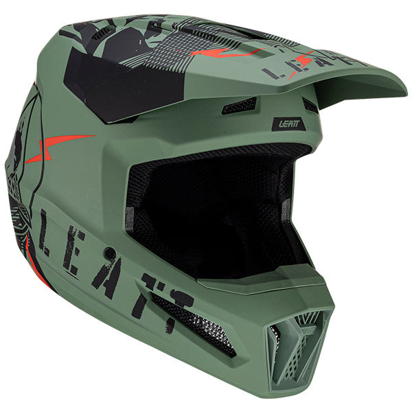 Product image of Leatt, Moto 2.5 V23 Helmet in Fuel, Colors: Cactus, Fuel, Indigo, Lime, Royal, Stealth, Sizes: 2-2, SKU: 1023011250