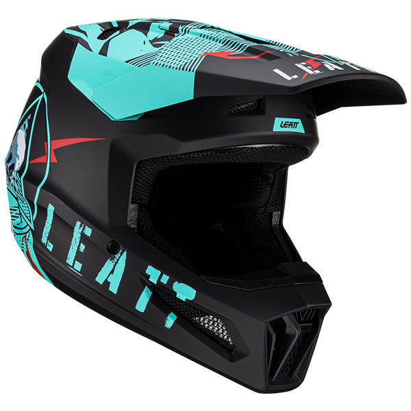 Studio product image of Leatt, Moto 2.5 V23 Helmet in Fuel, Colors: Cactus, Fuel, Indigo, Lime, Royal, Stealth, Sizes: 2-2, SKU: 1023011250