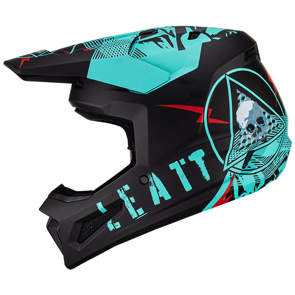 Product image of Leatt, Moto 2.5 V23 Helmet in Fuel, Colors: Cactus, Fuel, Indigo, Lime, Royal, Stealth, Sizes: 2-2, SKU: 1023011250