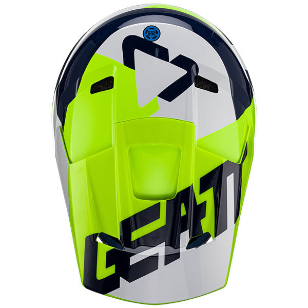 Detailed product image of Leatt, Moto 2.5 V23 Helmet in Lime, Colors: Cactus, Fuel, Indigo, Lime, Royal, Stealth, Sizes: 2-2, SKU: 1023011250