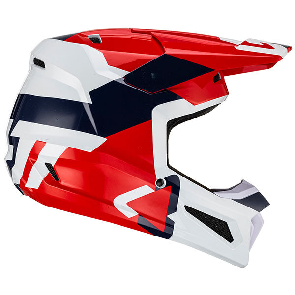 Product photo showing Leatt, Moto 2.5 V23 Helmet in Royal, Colors: Cactus, Fuel, Indigo, Lime, Royal, Stealth, Sizes: 2-2, SKU: 1023011250