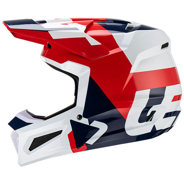 Detailed product image of Leatt, Moto 2.5 V23 Helmet in Royal, Colors: Cactus, Fuel, Indigo, Lime, Royal, Stealth, Sizes: 2-2, SKU: 1023011250