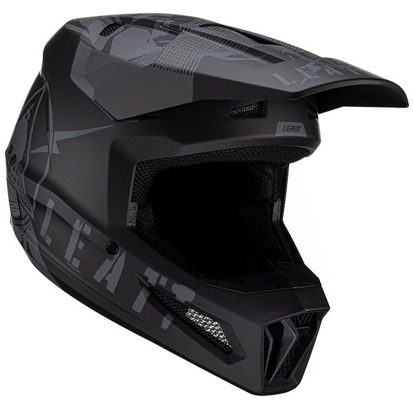 Product photo showing Leatt, Moto 2.5 V23 Helmet in Royal, Colors: Cactus, Fuel, Indigo, Lime, Royal, Stealth, Sizes: 2-2, SKU: 1023011250