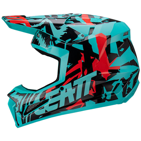 Product image of Leatt, Moto 3.5 V23 Jr Helmet (Youth) in Indigo, Colors: Fuel, Indigo, Stealth, Zebra, Sizes: Y-LG, Y-MD, SKU: 1023011651