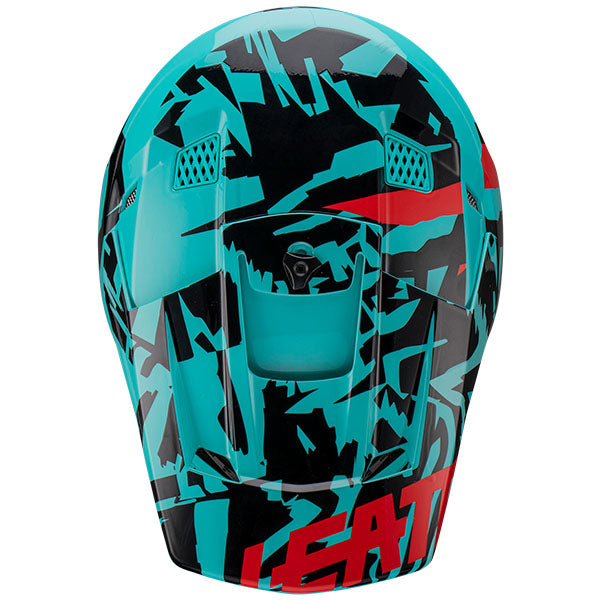 Image showing Leatt, Moto 3.5 V23 Jr Helmet (Youth) in Stealth, Colors: Fuel, Indigo, Stealth, Zebra, Sizes: Y-LG, Y-MD, SKU: 1023011651