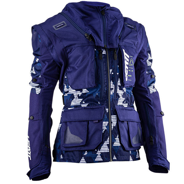 Image showing Leatt, Moto 5.5 Enduro Jacket in Black, Colors: Black, Blue, Cactus, Sizes: 2-5, SKU: 5023030103